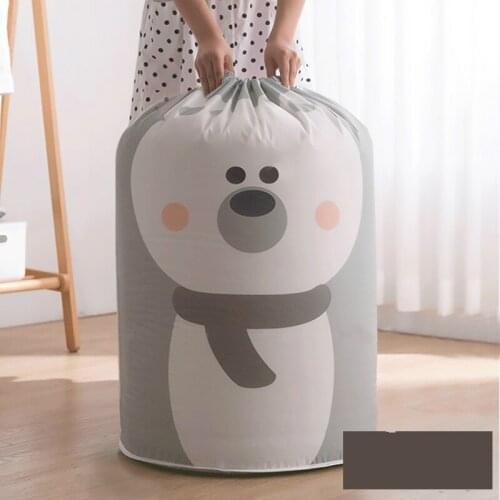 Oversized storage bag dustproof quilt packing bag clothes finishing bag moisture-proof quilt moving house packing drawstring bag