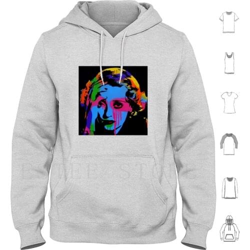 Bette Davis ( We Love You ) Hoodies Bette Davis Feud What Ever Happened To Baby Jane Movie Icon Film Popart Spray