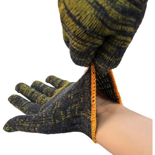High Quality Wholesale Industry Construction Building Rugged Wear Work Gloves