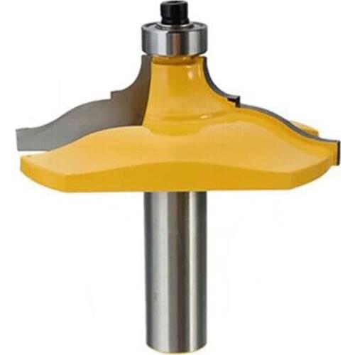 1 Pc 1/2Inch Shank Round Angle Glue Joint Edge Trim Router Bit Woodwork Milling Cutter Tool Tackle Tackle Tenon Cutter Tool N2