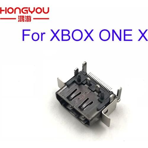 10pcs Original HDMI-compatible Port Connector Socket Replacement For Microsoft Xbox One X Slim