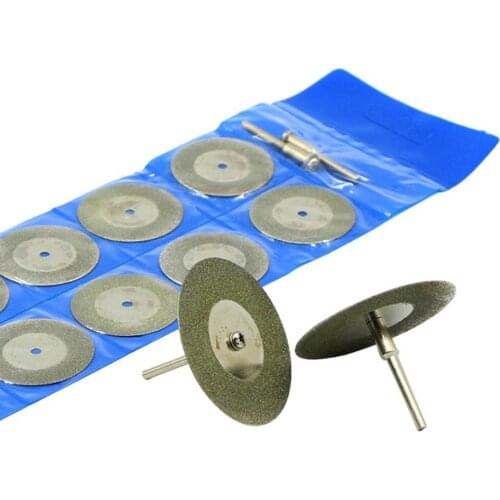 10pcs Diamond Cutting Discs Drill Bits Mini Cutoff Wheel Disc Circular Saw Blade Wheels for Cutting Grinding Tool granite Blade