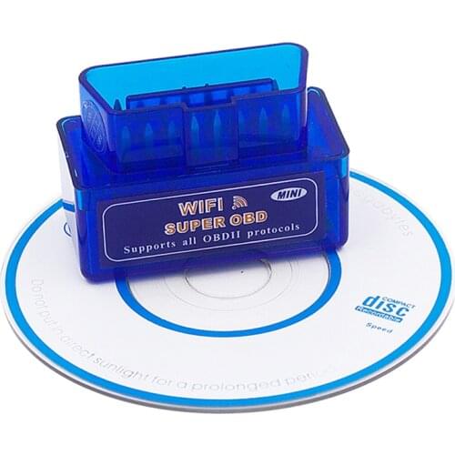 New Car RepairGoods Super Mini OBD2 Eml327 V1.5 25k80 WIFI Automotive Scaner For Android/IOS