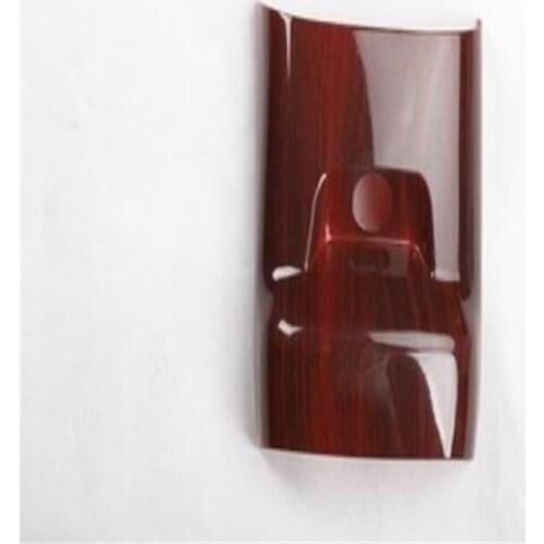 For 2018 VOLVO XC60 interior modified mahogany rear air outlet guard plate with decorative sequins for left-hand drive