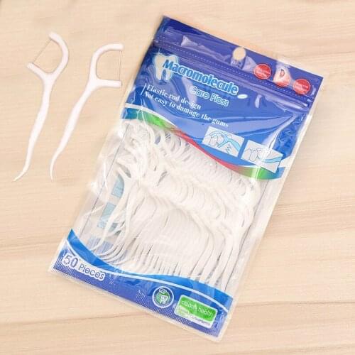 Dental Hygiene floss cleaner water toothpick dental pick ABS with suitcase 50pc/lote