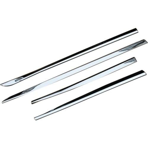 Chrome Fit For Jeep Cherokee KL 2014-2017 2018 2019 Accessories Car Door Side Body Stripes Protect Cover Trim Exterior Moulding