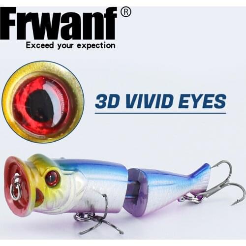 Buy fishing lures 6PCS bulk 11.5g 79mm seawater fishing bait jigs plastic artificial bard bait sharp #6 hooks wobble