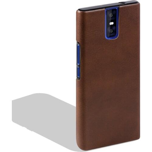 Fashion Plain Cover For Oukitel K3 Luxury Leather Case For Oukitel K3 Back Cover Shockproof Cases Soft Silicone Shell