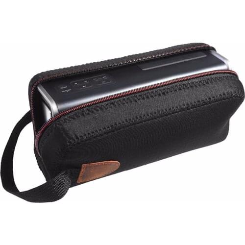 Neoprene Carrying Case Bag with Leather Accent for Creative iRoar Go Speaker Bags