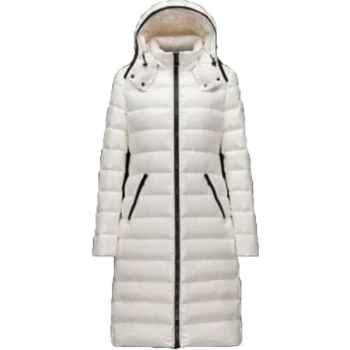 2020 New Arrivals Winter Womens Down Coat Warm 90% White Duck Down Coat Fashion Plus Size Femalw Long Down Coats Women Hoodies