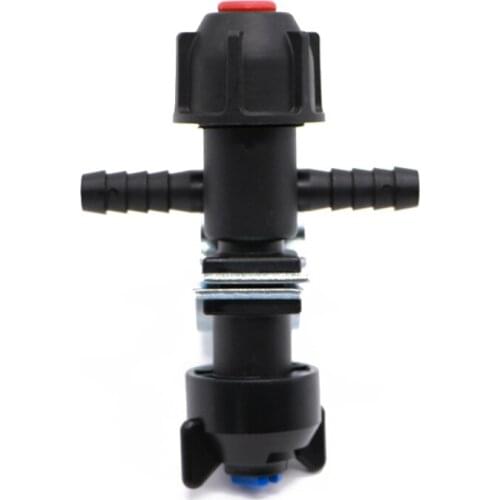2Pieces) Spraying Nozzle for Agricultural Drone 3/8 Intubation Type With 10MM Pipe Connector Flat Fan Nozzle