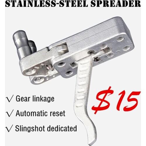 STAINLESS-STEEL SPREADER THE TRIGGER OF SLINGSHOT RIFLE