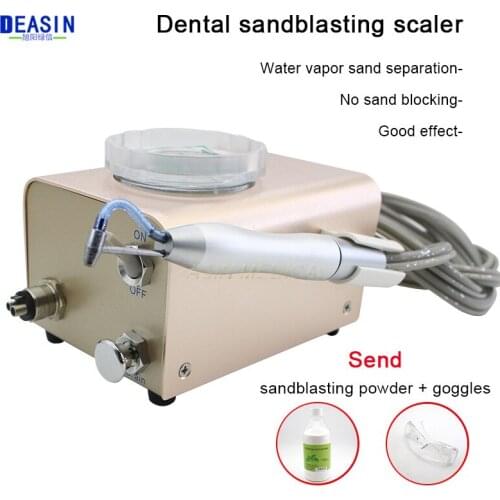 Dental Lab Cleaning Air Water Prophy Polishing Sandblasting Machine