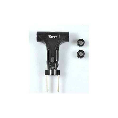 Tarot 450PRO spare parts Metal Main Rotor Mount / Reinforced Inline Black/Silver TL45017-02/04 Track Shipping