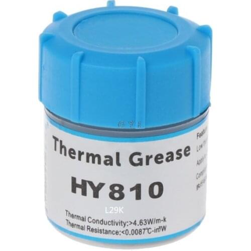 HY810-CN10 10g Thermal Grease Heatsink Paste Silicone for CPU Heat Sink Cooling Processor