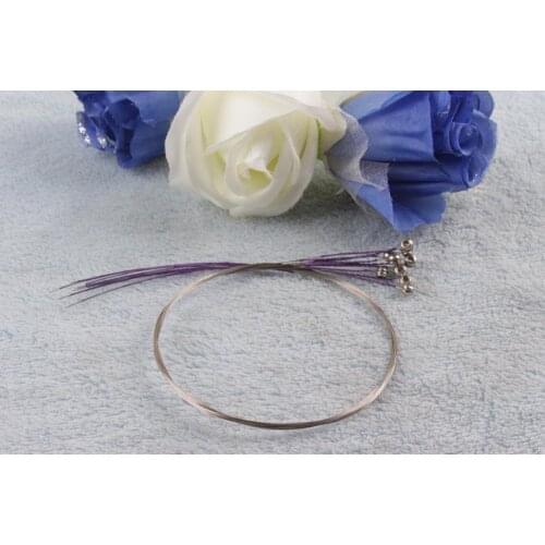 Yinfente 50pcs Violin String E String 4/4 German Silver String Violin Accessories