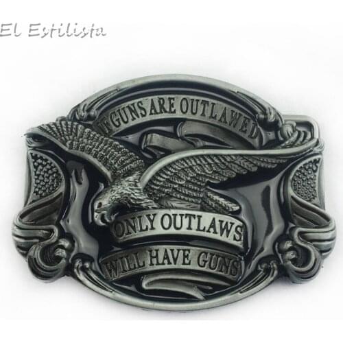 Hot Sale Brand Animal Theme Eagle Metal Belt Buckle Hot Sale Jeans Accessories Suit 3.8-4cm Width Belts Cool Males Crafts Gifts