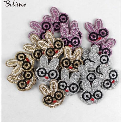 10pcs/lot cartoon 3D animal clothes bags patches for clothing shoes decorative girls DIY handmade paste material