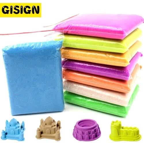 100g/bag Soft Magic Sand DIY Dynamic Sand Indoor Playing Toys for Children Modeling Clay Slime Play Learning Educational