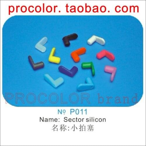 4mm CISS Refill ink cartridge part/Small colored silicone stoppe/elbow ring/tube rubber for Epson/hp/brother/Canon/Lexmark