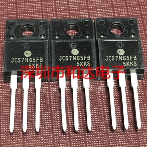5pcs JCS7N65FB TO-220F 650V 7A