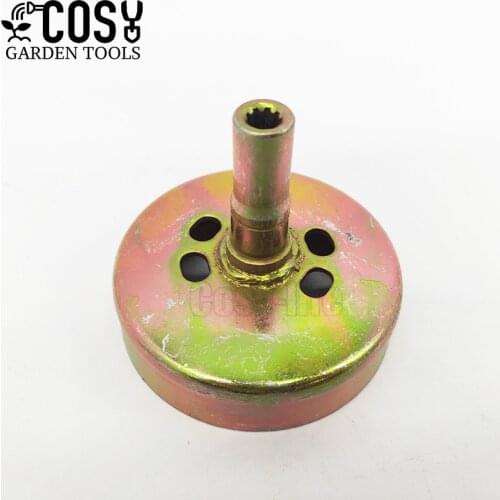 9 Tooth & Square Clutch Drum Fit For CG430 43A BG430 430 TL43 TL52 ROBIN NB411 NB351 Engine Motor Trimmer Brush Cutter Parts