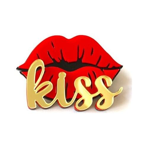 Be Honey Brooches Lips For Clothes