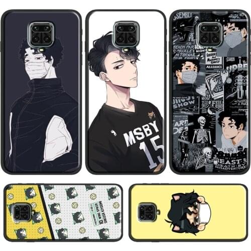 Sakusa Kiyoomi Haikyuu Phone Case For Xiaomi Redmi Note 10 Pro 9S 8T 7 8 Note 9 Pro Cover For Redmi 9C 9T 9A 8A