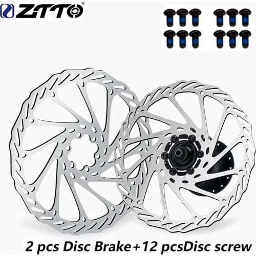 ZTTO 2 pcs G3 Bike Disc Brake 120mm/140mm/160mm/180mm/203mm 6 Inches Steel Bicycle Rotor Disc MTB road Cruiser BMX Brake parts