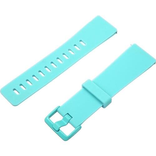 For Fitbit Versa 2/Versa Lite/Versa Silicone Watchbands 12 Color Sport Adjustble Wristbands TPU Replacement Strap For Versa 2