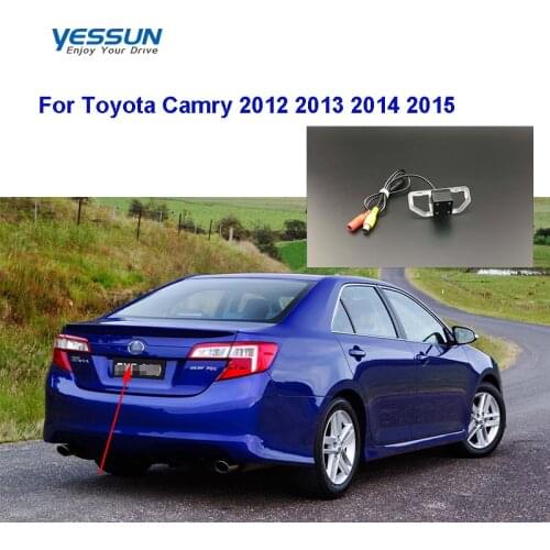 Yessun Rear View Camera For Toyota Camry 2012 2013 2014 2015 2016 Fortuner 2015~2018 HD CCD Night Vision backup camera