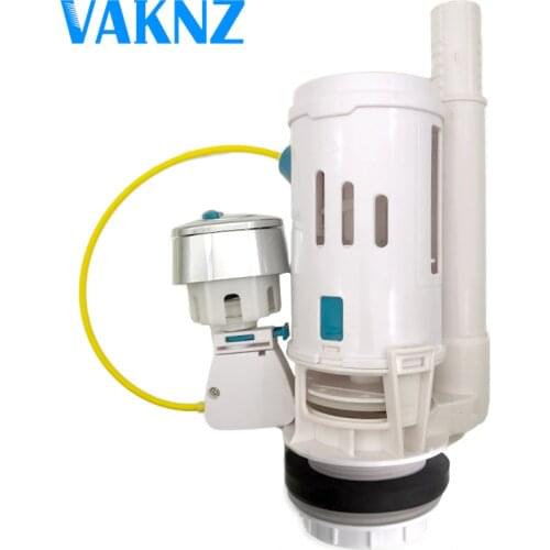 Top of the toilet tank Line Cable Connected Dual-flush push button type toilet repair kit Suitable for split type toilet tank