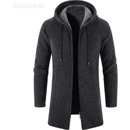 Landuxiu Men's Trench Coats