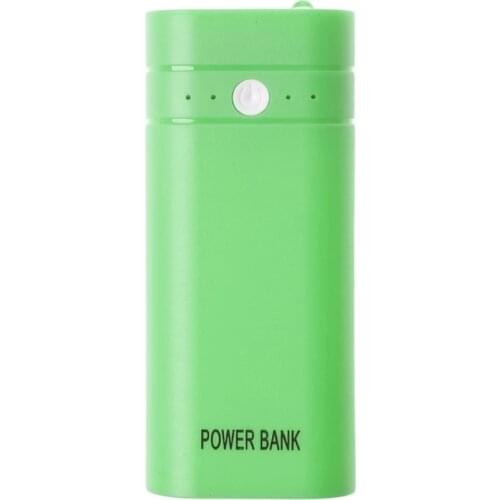 Mini USB Port 2x 18650 Battery Charger Holder Power Bank Box Shell Case DIY Kit 37MC