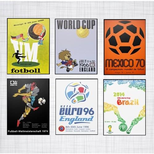 Minimalist Abstract Playing Football Wall Art Canvas Painting Nordic Posters and Prints Wall Pictures for Living Home Decoration