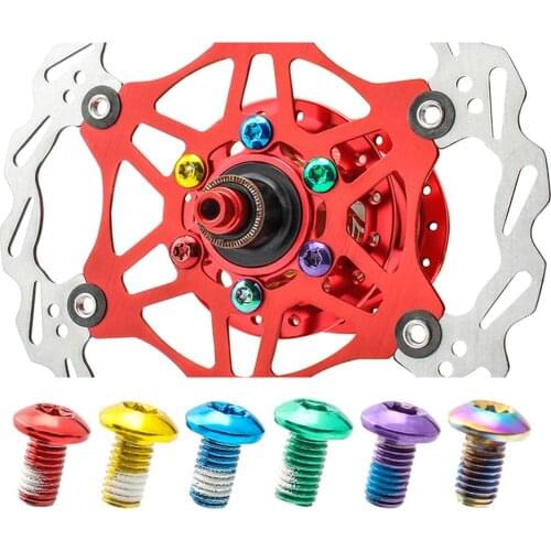 MUQZI 12PCS Titanium Bolt M5 Bottle Holder T25 Torx Head Screw For Bicycle Riding Accessories Fasteners are included With Wrench