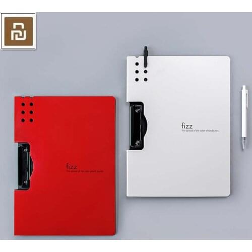 New Xiaomi Fizz Horizontal A4 Folder Matte Texture Portable Pad Portable Pen Tray Thicken Briefcase School Office Supplies