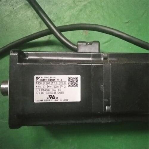 Used Tested Working SGMAV-04ANA-YR13 Robot AC Servo Motor