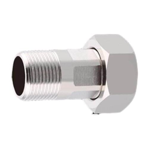 1 Pcs 201 Stainless Steel Connector Water Meter Pump Union Pipe Fitting 1/2" 3/4" 1" Inch Thread Adapter Inner And Outer Wire