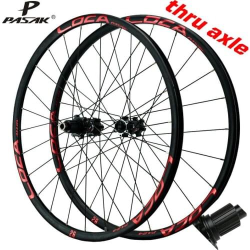 12speed wheel micro spline(MS) bicycle wheels mtb bike whees 26/27.5/29"700c 24H drag 4 bearing hub thru axle 12/15mm disc brake