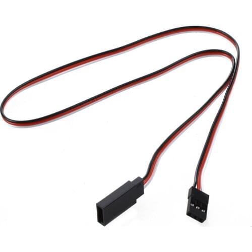 10 Pcs 3 Pin Male to Female RC Servo Extension Cord Cable 50cm Length