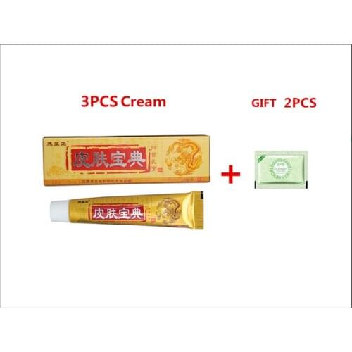 3PCS Pifubaodian body cream Original Psoriasis Dermatitis Eczema Pruritus Skin Problems Cream without retail box Hot Selling