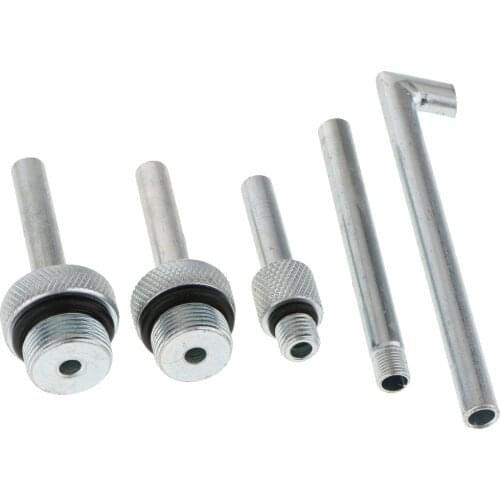 5Pcs Transmission Oil Filling Filler Adapter Set For VW For Audi - DSG/01J/09G/CVT/ ATF Filling Adapters