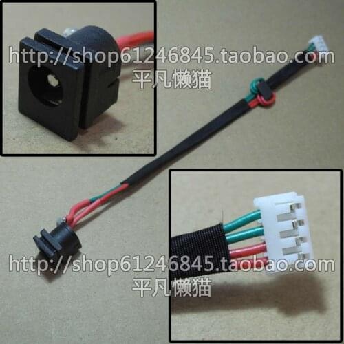 Free shipping For Toshiba Satellite A100 A105 a200 a102 Power Interface Power supply line