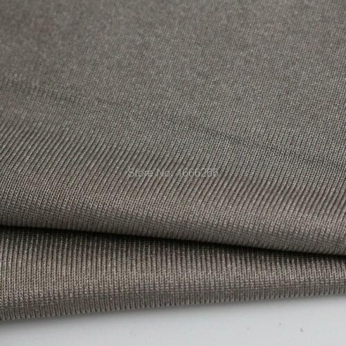 BLOCK EMF Radiation protection Conductive Fabric 100% silver fiber Fabric used for clothing fabrics