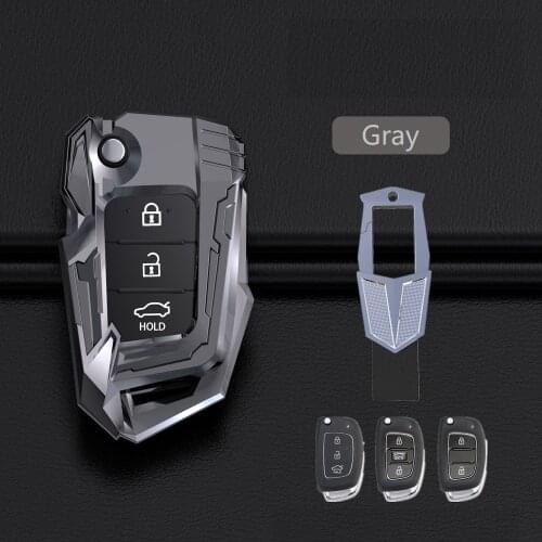Zinc Alloy Car Remote Key Case Key cover For Hyundai Tucson Creta ix25 i20 i30 HB20 Elantra Verna Sonata Mistra accessories