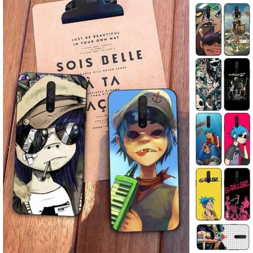 Gorillaz Boat illust Music Phone Case for Redmi 5 6 7 8 9 A 5plus K20 4X S2 GO 6 K30 pro
