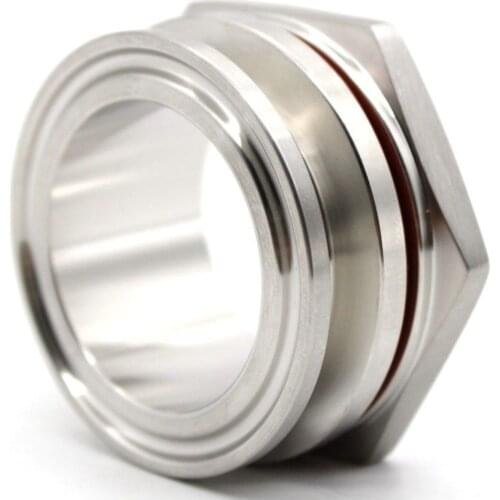 Weldless Bulkehad 2"TC 304 Stainless Steel Homebrew Kettle Bulkhead Metal