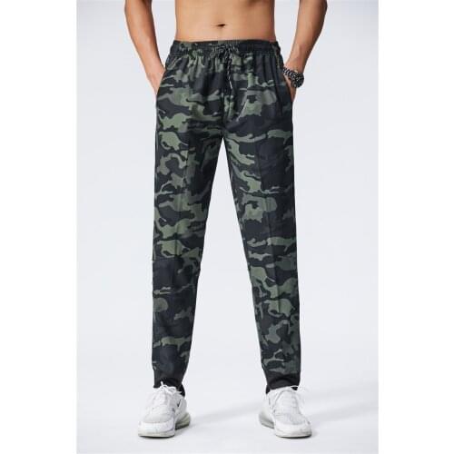 Men Bodybuilding Gyms Pants for Runners Clothing Sweatpants Trousers M-3XL Camouflage Men Pants Fashion Men Jogger Pants