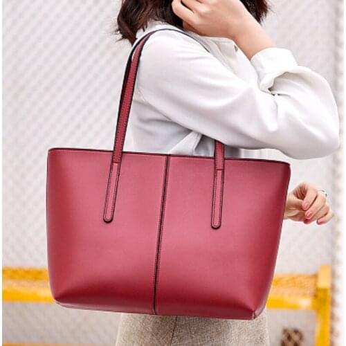 2020 New Womens One-Shoulder Portable Large-Capacity Multi-Function Commuter Fashion Ladys Handbag